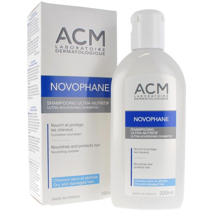 acm-novophane-shampoing-ultras-nutritif-200-ml.jpg ACM NOVOPHANE SHAMPOING ULTRAS NUTRITIF 200 ML – Image 1