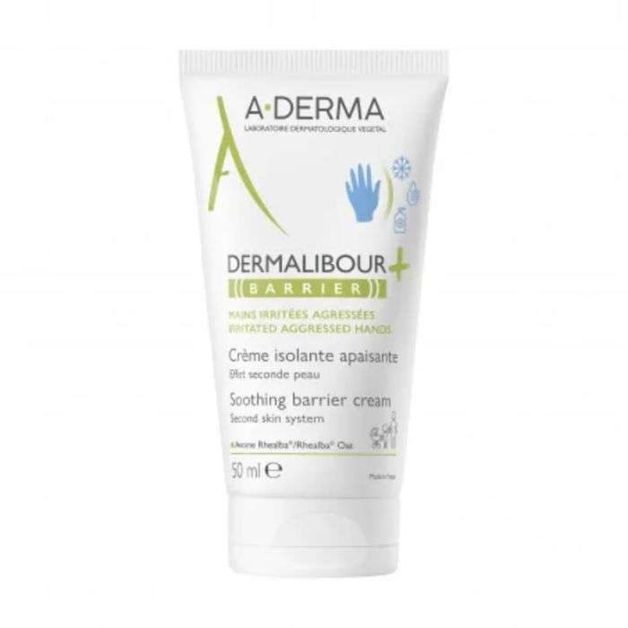 aderma-dermalibour-barrier-creme-isolante-mains-irritees-50-ml.jpg ADERMA DERMALIBOUR + BARRIER CREME ISOLANTE MAINS IRRITEES 50 ML – Image 1