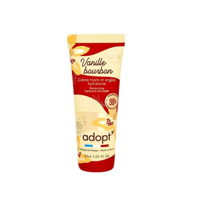 adopt-vanille-bourbon-creme-mains-et-ongles-hydratante-30-ml.jpg ADOPT VANILLE BOURBON CREME MAINS ET ONGLES HYDRATANTE 30 ML – Image 1