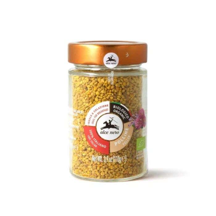 alce-nero-alce-nero-pollen-organic-110g-vitamines-et-formes.jpg ALCE NERO POLLEN ORGANIC 110G – Image 1