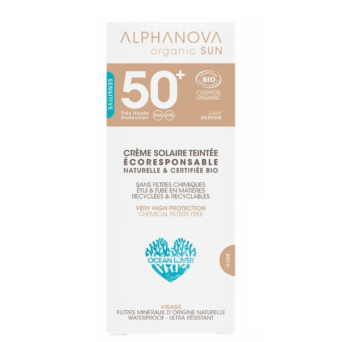 alphanova-alphanova-organic-sun-spf-50-creme-solaire-teintee-50-g-solaires-capillaire.jpg ALPHANOVA ORGANIC SUN SPF 50+ CREME SOLAIRE TEINTEE 50 G – Image 1