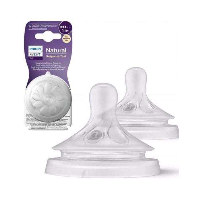 avent-natural-tetine-response-1mois-debit-3.jpg AVENT NATURAL TETINE RESPONSE 1MOIS + DEBIT 3 – Image 1