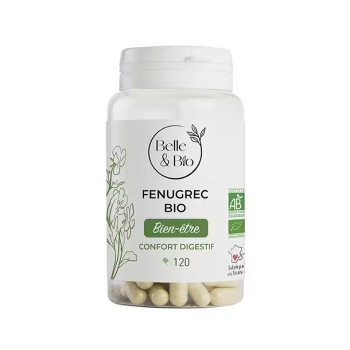 belle-and-bio-fenugrec-bio-120-gelules.jpg BELLE AND BIO FENUGREC BIO 120 GELULES – Image 1