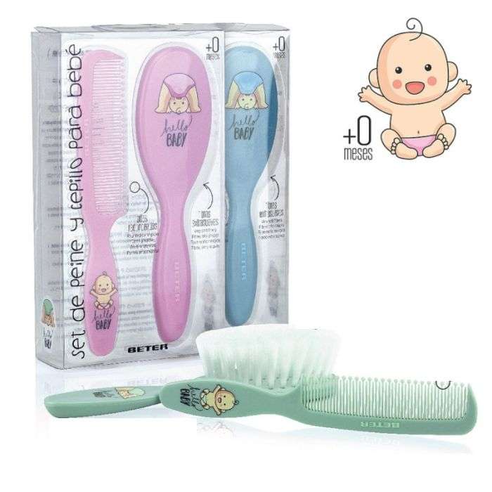 beter-beter-minicure-brosse-et-peigne-pour-bebe-extra-soft-vert-ref-0004-soins-cheveux-visage-et-corps.jpg BETER MINICURE BROSSE ET PEIGNE POUR BEBE EXTRA SOFT VERT REF 0004 – Image 1