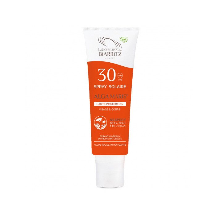 biarritz-algamaris-spray-solaire-spf30-certifie-bio-100-ml.jpg BIARRITZ ALGAMARIS SPRAY SOLAIRE SPF30 CERTIFIE BIO 100 ML – Image 1