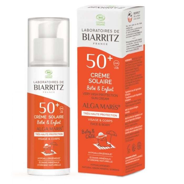 biarritz-biarritz-algamaris-creme-solaire-enfant-spf-50-solaires-enfants.jpg BIARRITZ ALGAMARIS CREME SOLAIRE ENFANT SPF 50+ – Image 1