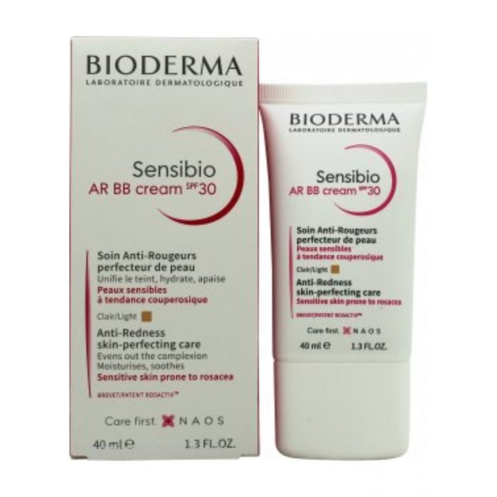bioderma-sensibio-ar-bb-cream-clair-soin-anti-rougeurs-spf30-perfecteur-de-peau-40-ml.jpg BIODERMA SENSIBIO AR BB CREAM CLAIR SOIN ANTI ROUGEURS SPF30 PERFECTEUR DE PEAU 40 ML – Image 1