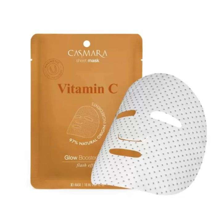 casmara-casmara-glow-booster-masque-vitamine-c-18-ml-masques-visage.jpg CASMARA GLOW BOOSTER MASQUE VITAMINE C 18 ML – Image 1