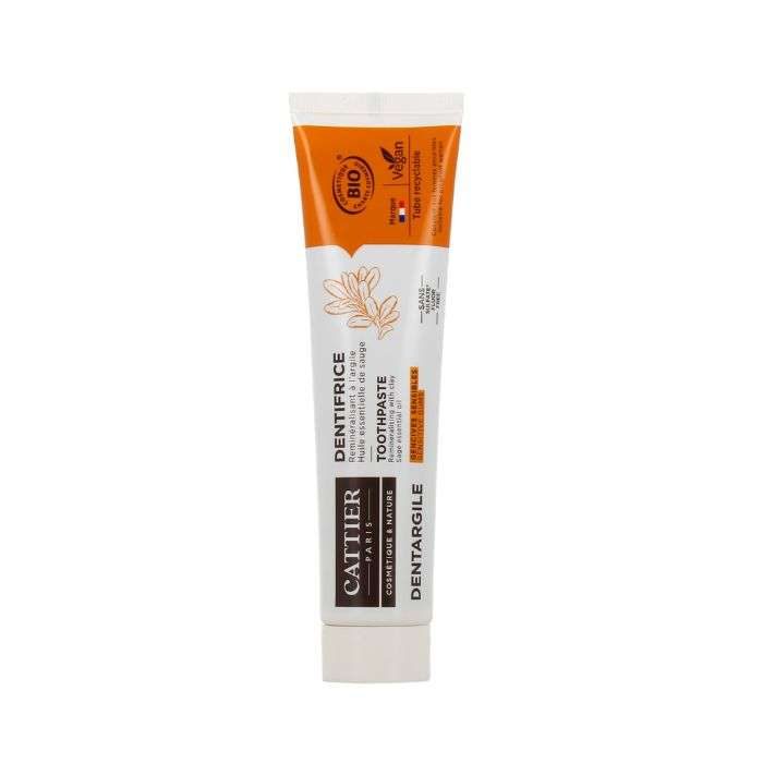 cattier-cattier-dentargil-gencives-sensibles-sauge-bio-75-ml-dentifrices-gencives-sensibles.jpg CATTIER DENTARGIL GENCIVES SENSIBLES SAUGE BIO 75 ML – Image 1