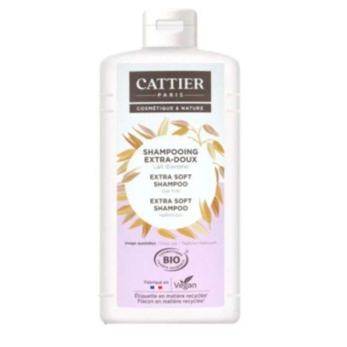 cattier-shampoing-extra-doux-lait-d-avoine-1-litre.jpg CATTIER SHAMPOING EXTRA DOUX LAIT D'AVOINE 1 LITRE – Image 1