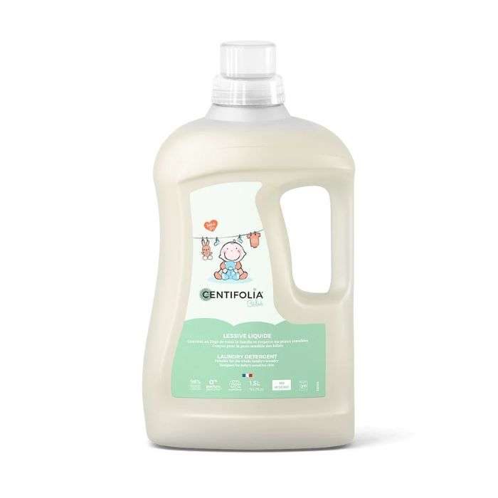 centifolia-centifolia-lessive-liquide-neutre-bebe-15l-hygiene-bebe.jpg CENTIFOLIA LESSIVE LIQUIDE NEUTRE BEBE 1,5L – Image 1