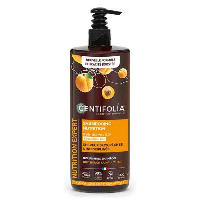 centifolia-shampooing-nutrition-cheveux-secs-500ml.jpg CENTIFOLIA SHAMPOOING NUTRITION CHEVEUX SECS 500ML – Image 1