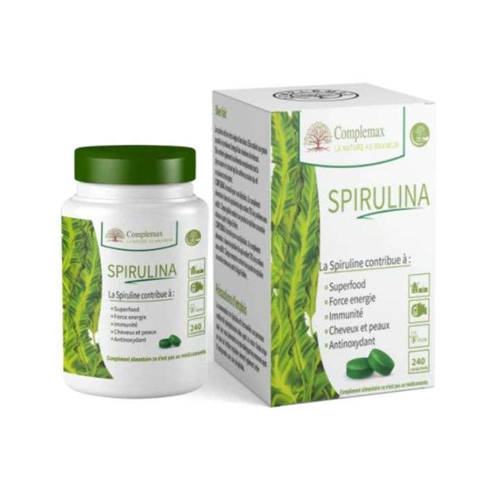 complemax-complemax-spirulina-500-mg-240-comprimes-vitamines-et-formes.jpg COMPLEMAX SPIRULINA 500 MG 240 COMPRIMES – Image 1