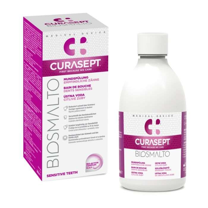 curasept-curasept-biosmalto-bain-de-bouche-pour-dents-sensibles-300-ml-bains-de-bouche-et-haleine-fraiche.jpg CURASEPT BIOSMALTO BAIN DE BOUCHE POUR DENTS SENSIBLES 300 ML – Image 1