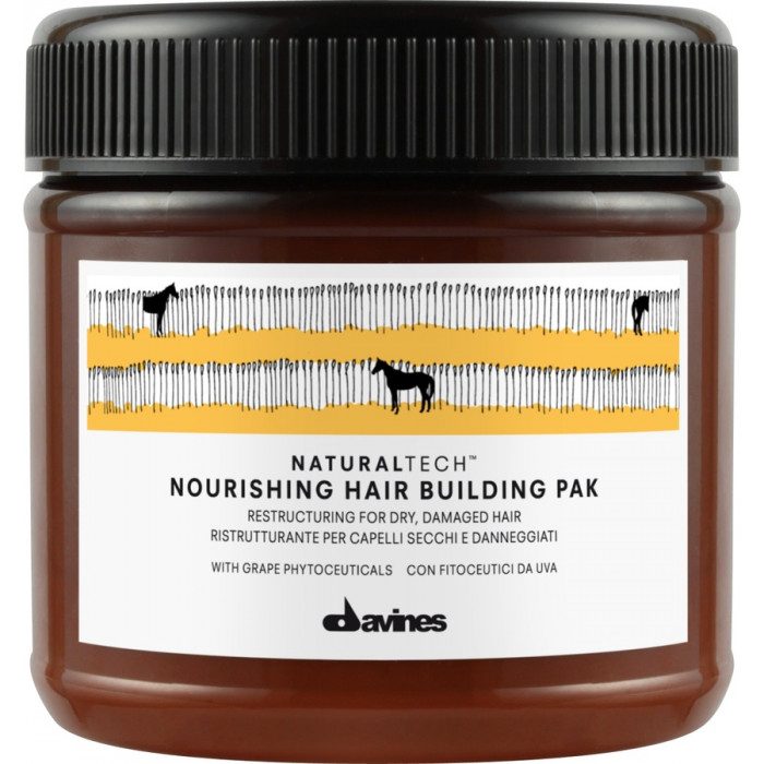 davines-nourishing-hair-building-pak-250ml.jpg DAVINES NOURISHING HAIR BUILDING PAK 250ML – Image 1