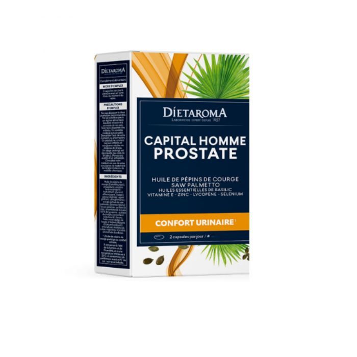 dietaroma-capital-homme-prostate-60-gelules.jpg DIETAROMA CAPITAL HOMME PROSTATE 60 GELULES – Image 1