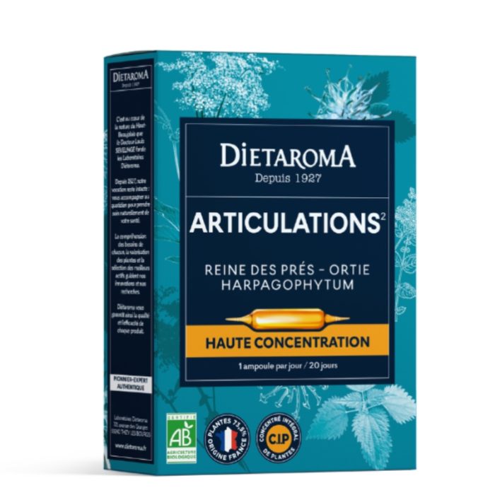 dietaroma-dietaroma-articulation-reine-des-pres-ortie-harpagophytum-ampoules-20-jours-complements-alimentaires.jpg DIETAROMA ARTICULATION REINE DES PRES ORTIE HARPAGOPHYTUM AMPOULES 20 JOURS – Image 1