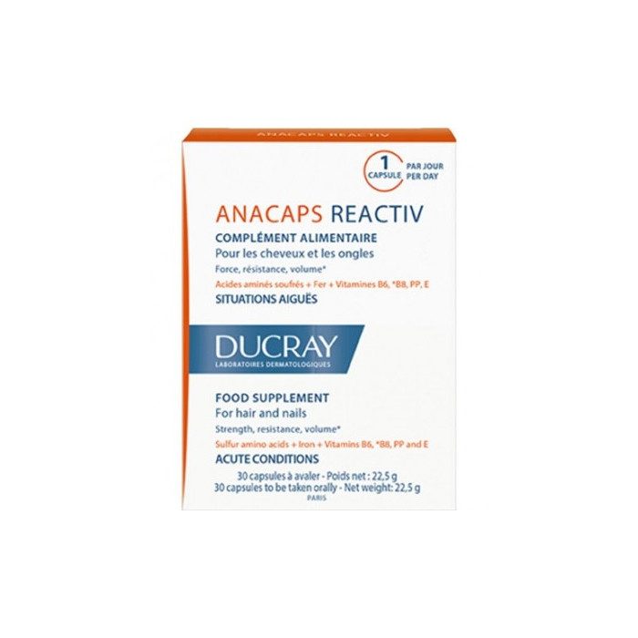 ducray-ducray-anacaps-reactiv-30-capsules-complements-alimentaires.jpg DUCRAY ANACAPS REACTIV 30 CAPSULES – Image 1