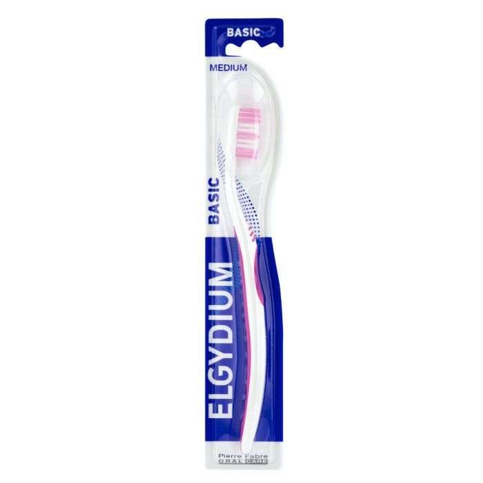 elgydium-elgydium-brosse-a-dents-basic-medium-brosses-a-dents-adultes.jpg ELGYDIUM BROSSE A DENTS BASIC MEDIUM – Image 1