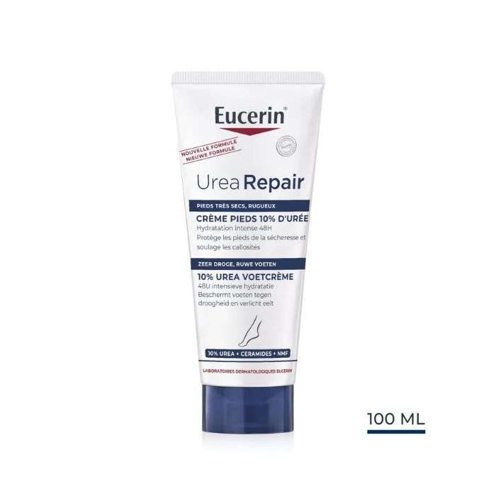 eucerin-eucerin-urea-repair-plus-creme-pieds-10-duree-100-ml-accueil.jpg EUCERIN UREA REPAIR PLUS CREME PIEDS 10% D'UREE 100 ML – Image 1