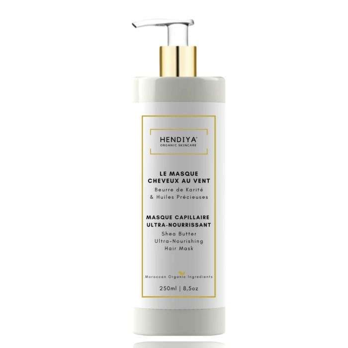 hendiya-organic-skincare-hendiya-cheveux-au-vent-masque-cheveux-ultra-nourrissant-revelateur-declat-250-ml-soins-cheveux.jpg HENDIYA CHEVEUX AU VENT MASQUE CHEVEUX ULTRA NOURRISSANT REVELATEUR D'ECLAT 250 ML – Image 1
