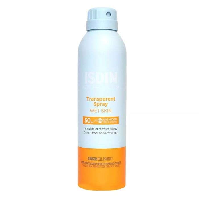 isdin-isdin-fotoprotector-spray-transparent-wet-skin-250-ml-spray-solaire.jpg ISDIN FOTOPROTECTOR SPRAY TRANSPARENT WET SKIN 250 ML – Image 1