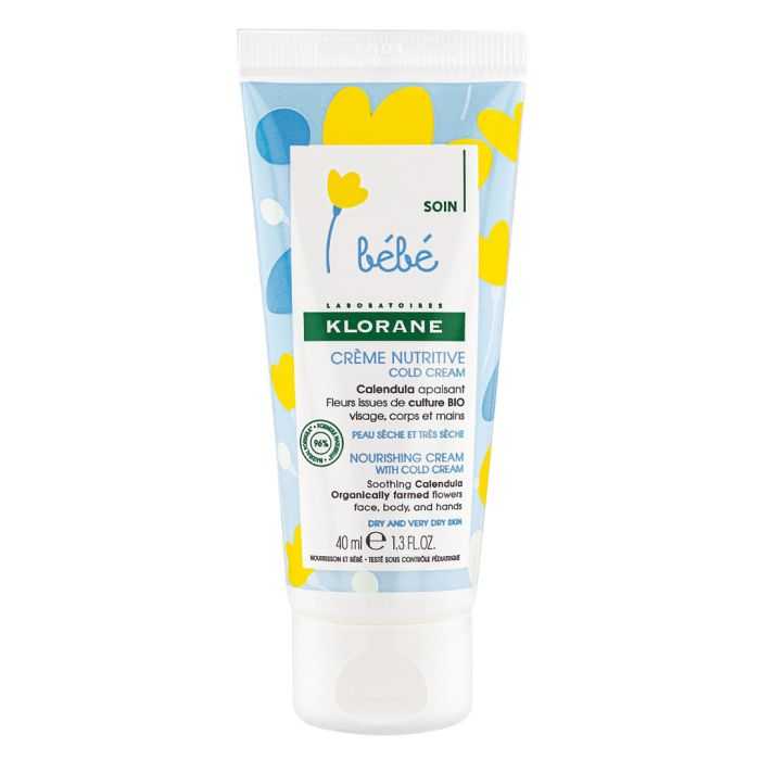 klorane-klorane-bebe-creme-nutritive-cold-creme-40-ml-soins-visage-et-corps.jpg KLORANE BEBE CREME NUTRITIVE COLD CREME 40 ML – Image 1