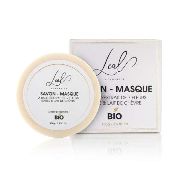 leal-cosmetics-savon-masque-bio-100-g.jpg LEAL COSMETICS SAVON MASQUE BIO 100 G – Image 1