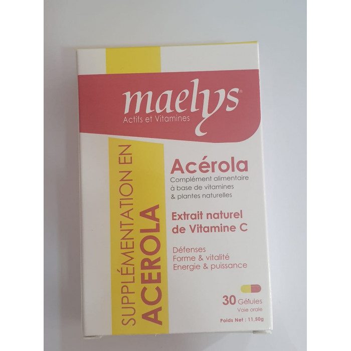 maelys-maelys-acerola-30-gelules-complements-alimentaires.jpg MAELYS ACEROLA 30 GELULES – Image 1