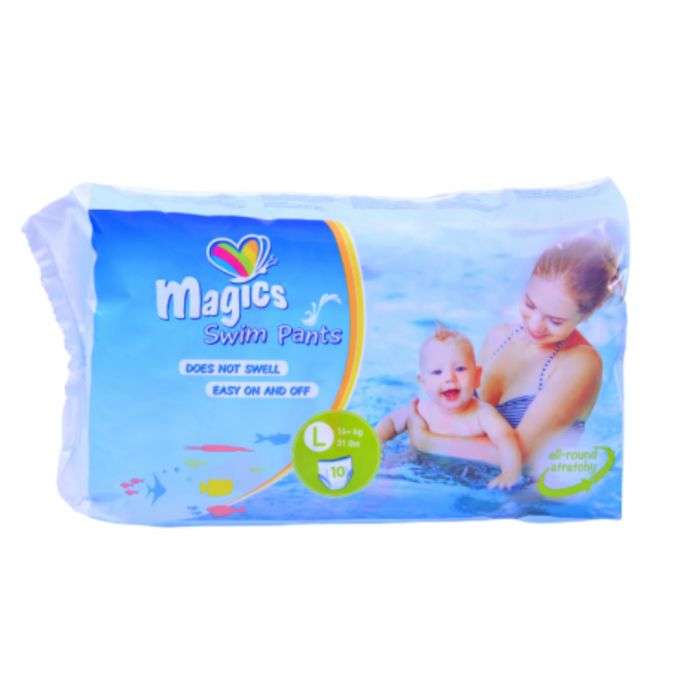 magics-magics-pantalon-de-bain-taille-l-14-kg-couches.jpg MAGICS PANTALON DE BAIN TAILLE L 14 KG+ – Image 1