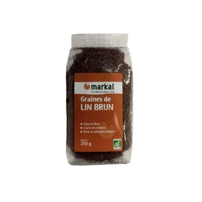 markal-graines-de-lin-brun-250g.jpg MARKAL GRAINES DE LIN BRUN 250G – Image 1