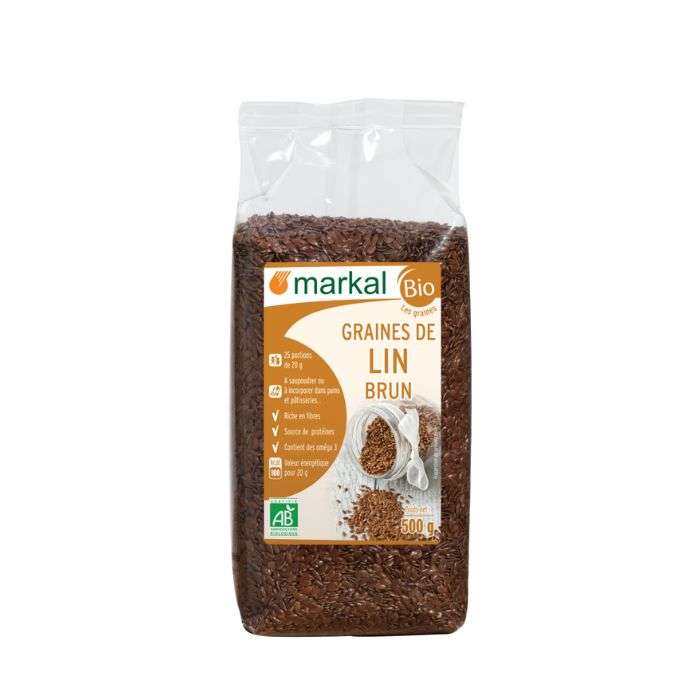 markal-graines-de-lin-brun-500g.jpg MARKAL GRAINES DE LIN BRUN 500G – Image 1