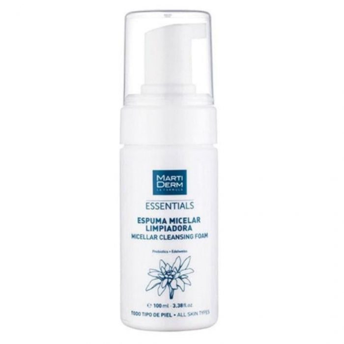 martiderm-martiderm-essentials-mousse-micellaire-100ml-nettoyants-visage.jpg MARTIDERM ESSENTIALS MOUSSE MICELLAIRE 100ML – Image 1