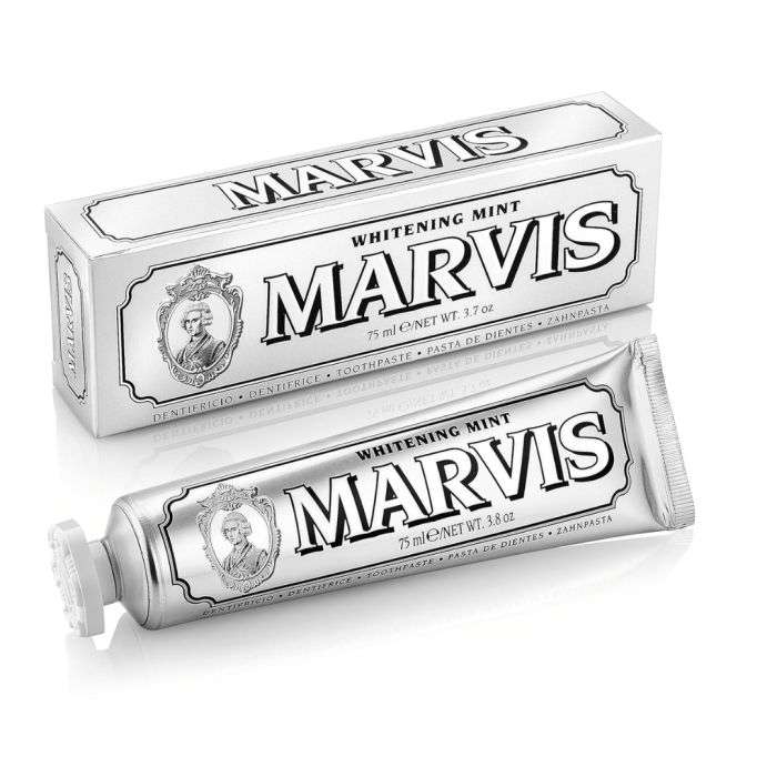 marvis-marvis-dentifrice-blanchissant-menthe-25-ml-dentifrices-blanchissants.jpg MARVIS DENTIFRICE BLANCHISSANT MENTHE 25 ML – Image 1