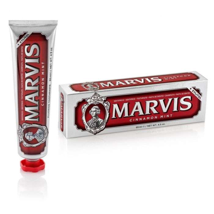 marvis-marvis-dentifrice-menthe-cannelle-85-ml-dentifrices-blanchissants.jpg MARVIS DENTIFRICE MENTHE CANNELLE 85 ML – Image 1