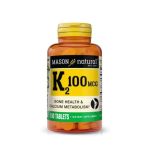 MASON NATURAL K2 100MCG 100 TABLETS