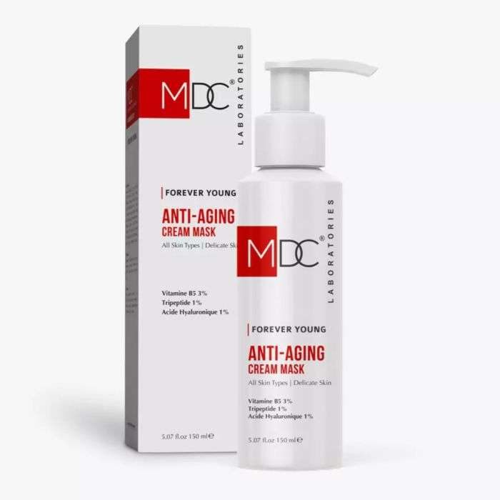 mdc-mdc-forever-young-creme-masque-anti-age-150-ml-masques-visage.jpg MDC FOREVER YOUNG CREME MASQUE ANTI AGE 150 ML – Image 1