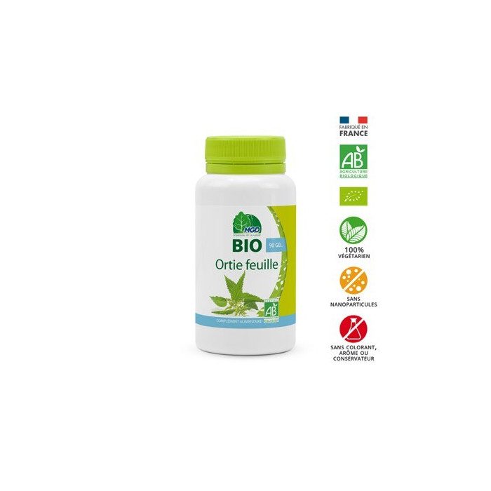 mgd-ortie-feuille-bio-90-gelules.jpg MGD ORTIE FEUILLE BIO 90 GELULES – Image 1
