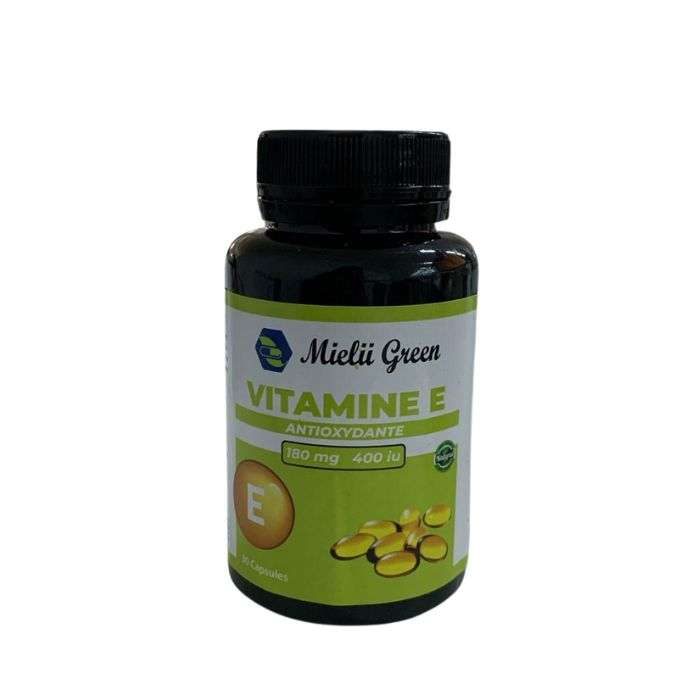 mielii-green-vitamine-e-180mg-30-capsules.jpg MIELII GREEN VITAMINE E 180MG 30 CAPSULES – Image 1