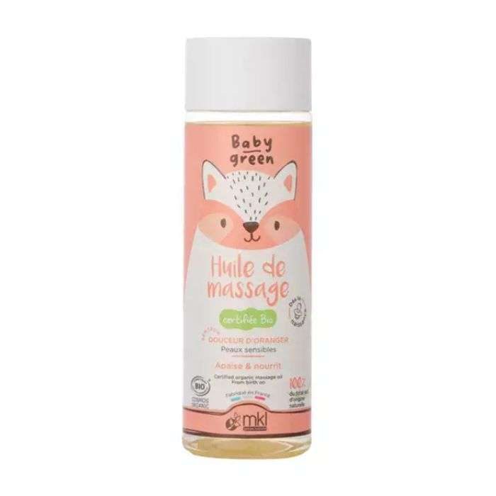 mkl-baby-green-huile-de-massage-bio-100-ml.jpg MKL BABY GREEN HUILE DE MASSAGE BIO 100 ML – Image 1