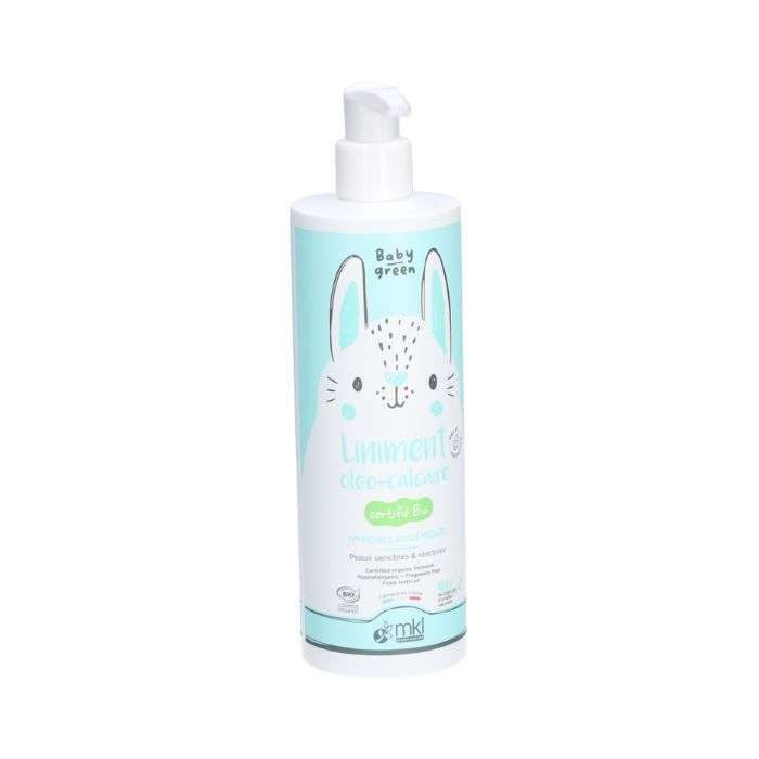 mkl-baby-green-liniment-oleo-calcaire-400-ml.jpg MKL BABY GREEN LINIMENT OLEO CALCAIRE 400 ML – Image 1
