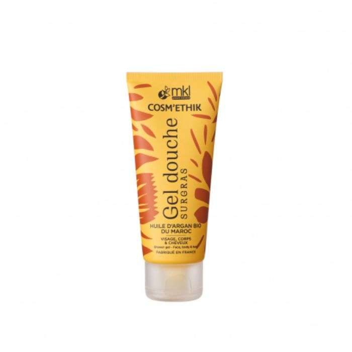 mkl-cosmethik-gel-douche-surgras-huile-argan-bio-du-maroc-100-ml.jpg MKL COSMETHIK GEL DOUCHE SURGRAS HUILE ARGAN BIO DU MAROC 100 ML – Image 1