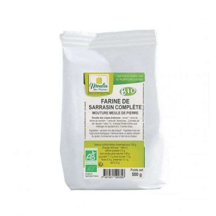 moulin-des-moines-farine-de-sarrasin-complete-500g.jpg MOULIN DES MOINES FARINE DE SARRASIN COMPLETE 500G – Image 1