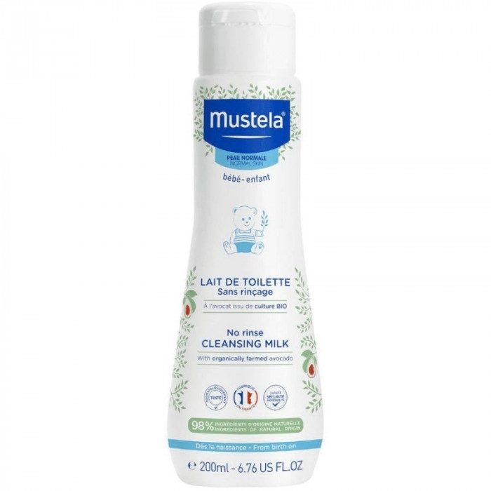 mustela-mustela-lait-de-toilette-sans-rincage-200-ml-changes-bebe.jpg MUSTELA LAIT DE TOILETTE SANS RINCAGE 200 ML – Image 1