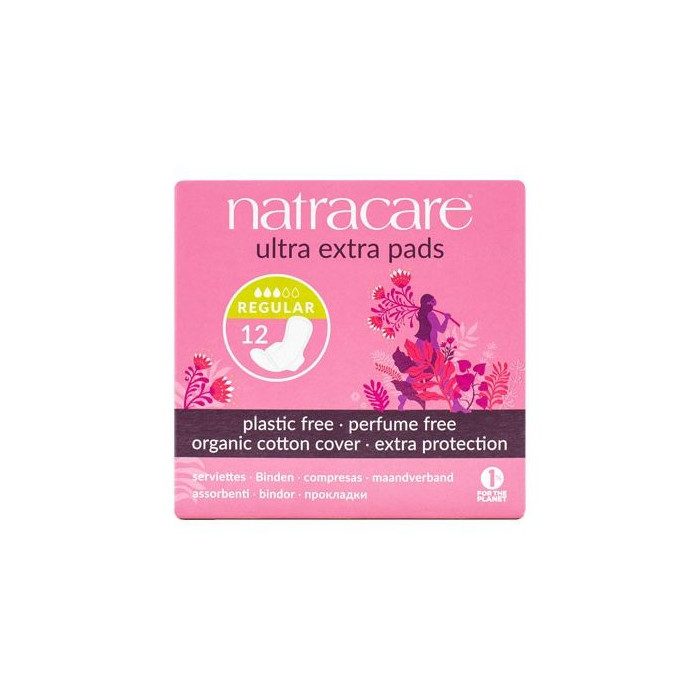 natracare-natracare-serviettes-naturelles-ultra-extra-regular-12-unites-serviettes-hygieniques-et-culotte-menstruelles.jpg NATRACARE SERVIETTES NATURELLES ULTRA EXTRA REGULAR- 12 UNITES – Image 1