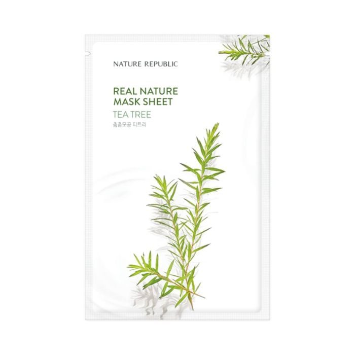 nature-republic-masque-sheet-tea-tree-1-unite.jpg NATURE REPUBLIC MASQUE SHEET TEA TREE 1 UNITE – Image 1
