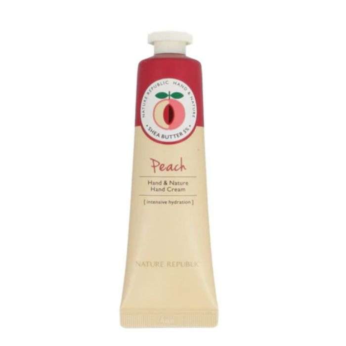 nature-republic-nature-republic-hand-cream-peche-soins-mains-et-pieds.jpg Nature Républic hand cream Pêche – Image 1