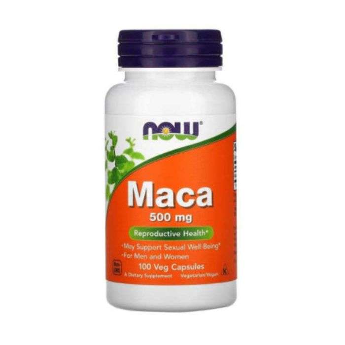 now-maca-500-mg-100-capsules.jpg NOW MACA 500 MG 100 CAPSULES – Image 1