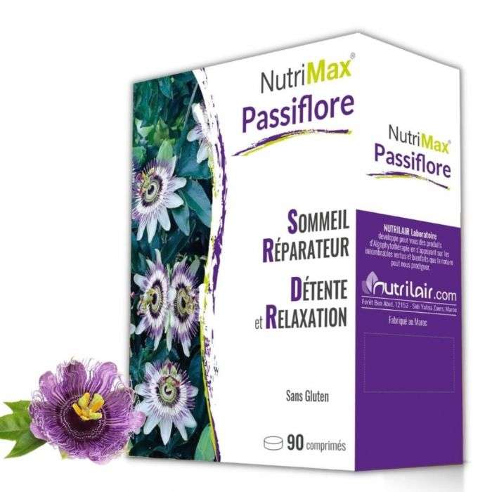 nutrimax-nutrimax-passiflore-90-comprimes-sommeil-detente.jpg NUTRIMAX PASSIFLORE 90 COMPRIMES – Image 1