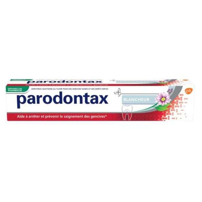 paradontax-parodontax-dentifrice-blancheur-75-ml-dentifrices-blanchisseur.jpg PARODONTAX DENTIFRICE BLANCHEUR 75 ML – Image 1